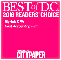 Myrick CPA is Best Accounting Firm in DC in 2016