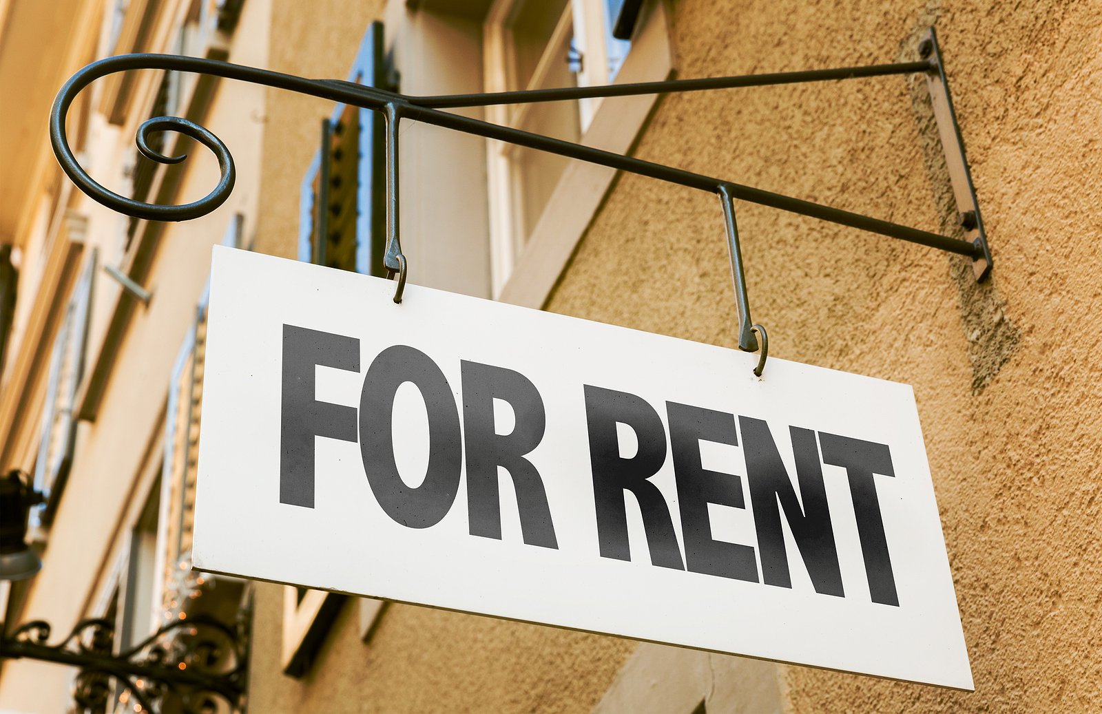 For Rent Sign on Building, Basics of Rental Property Management, Myrick CPA, DC